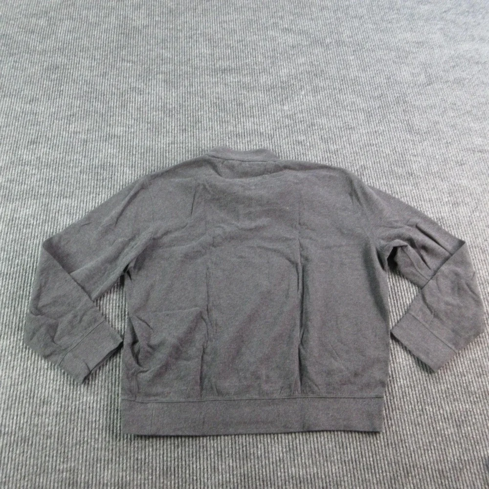 Polo Ralph Lauren Sweatshirt Mens L Black 1/4 Zip Pullover Tagless Logo